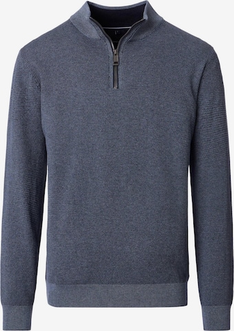 CASAMODA Pullover 'Basic' in Blau: Vorderseite