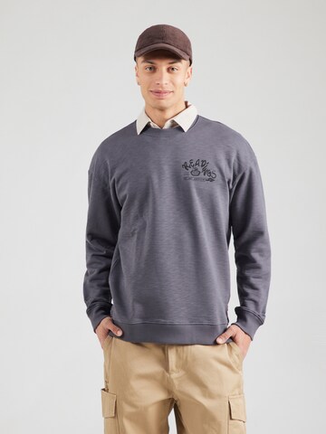 SCOTCH & SODA Tréning póló - szürke: elől