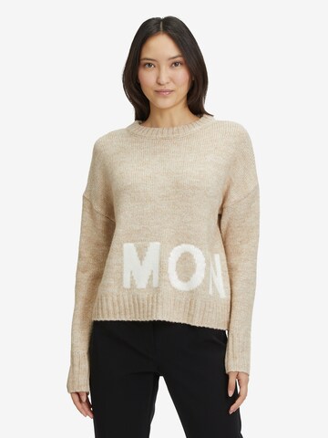 Betty & Co Sweater in Beige: front