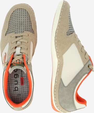 bugatti Athletic Lace-Up Shoes 'Canario' in Beige