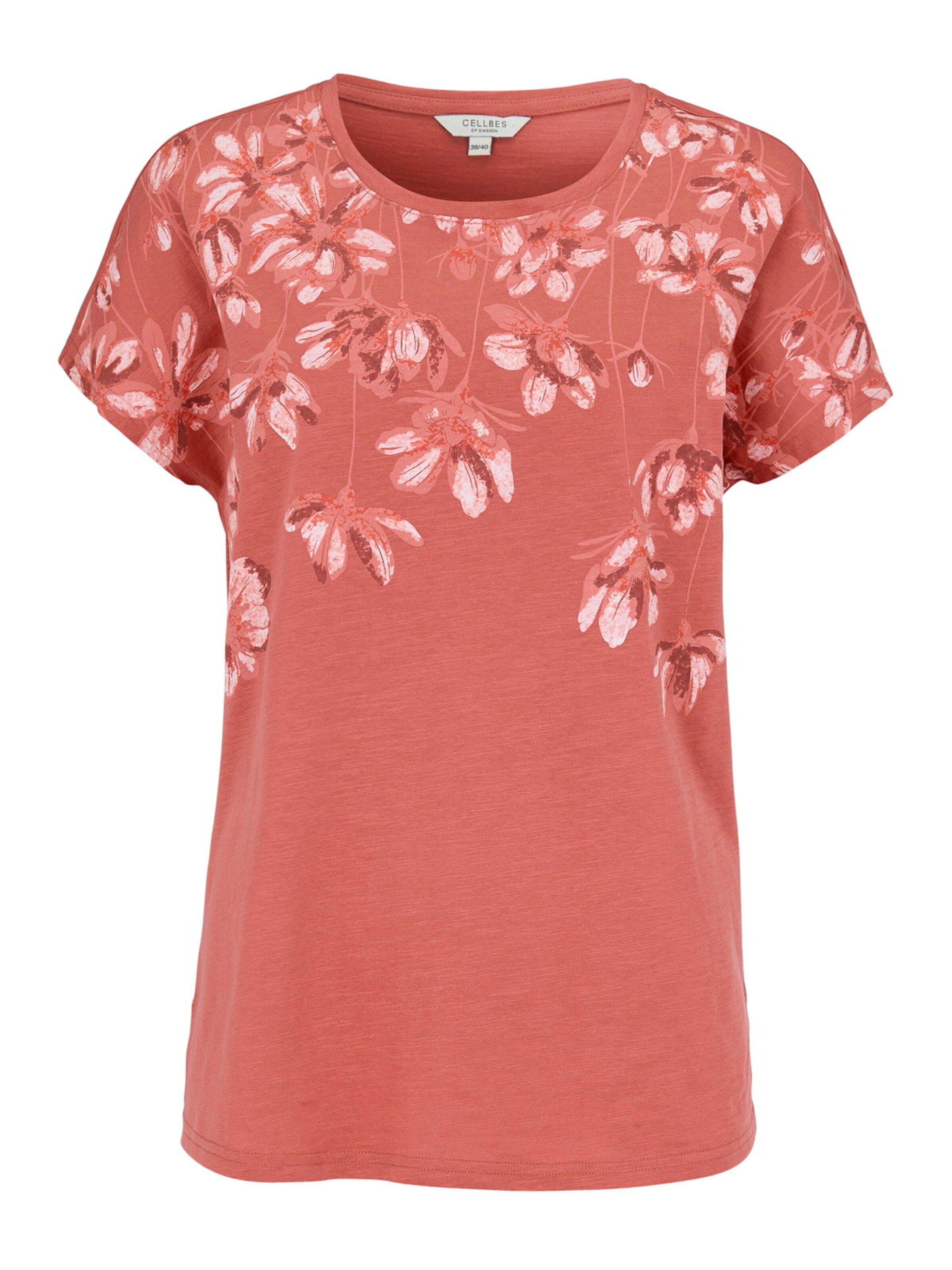T-shirt Cellbes of Sweden en rose : devant