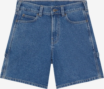 DICKIES Spodnie 'DICKIES 993 7 INCH CARPENTER SHORT BERMUDA' w kolorze niebieski: przód