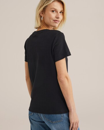 juoda WE Fashion Marškinėliai