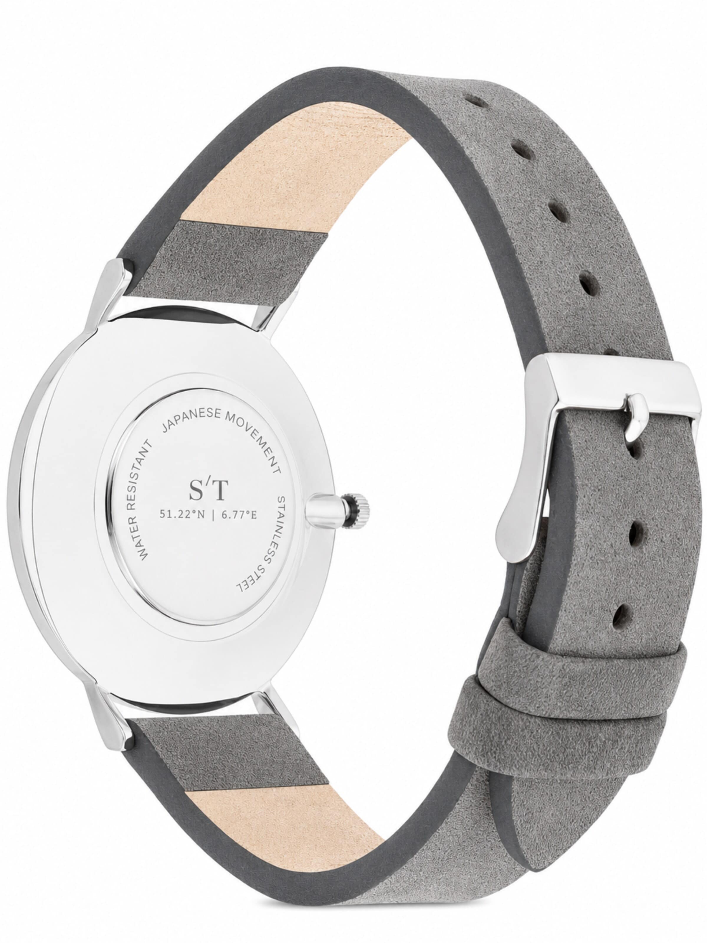 S&T Design Analog Watch 'II' in Grey
