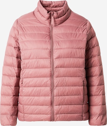 ONLY Carmakoma Övergångsjacka 'CARTAHIA' i rosa: framsida