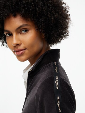 Tommy Jeans Bluza rozpinana w kolorze czarny