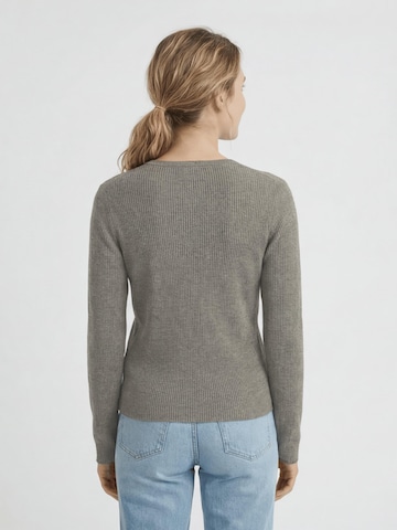 Antargo Sweater 'Basic Longsleeve with Buttons' in Green