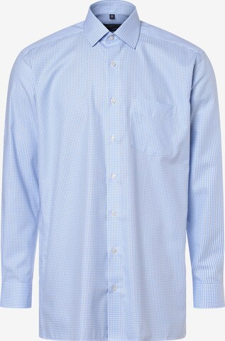 Andrew James Regular fit Business Shirt in Blue: front