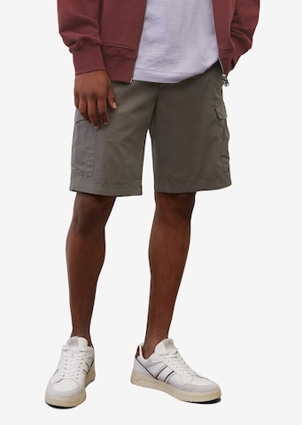 Marc O'Polo Loosefit Shorts 'Reso' in Grau: predná strana