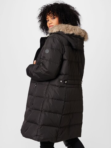 juoda Lauren Ralph Lauren Plus Žieminis paltas