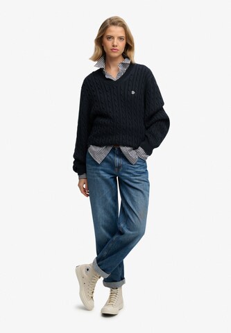 Superdry Trui in Blauw