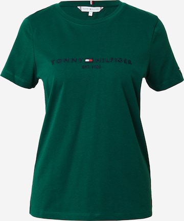 TOMMY HILFIGER Shirt in Groen: voorkant