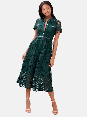 Lipsy Blousejurk in Blauw: voorkant