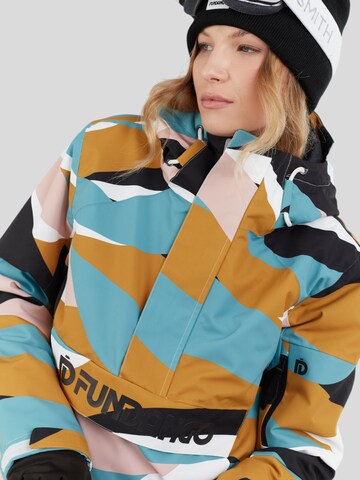 Fundango Skijacke 'Birch ECO Logo Anorak' in Grau