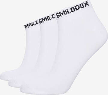 Smilodox Sokken in Wit: voorkant
