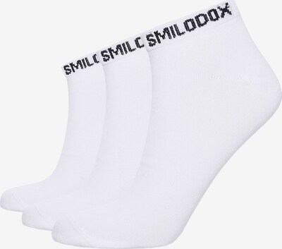 Smilodox Socken in schwarz / weiß, Produktansicht