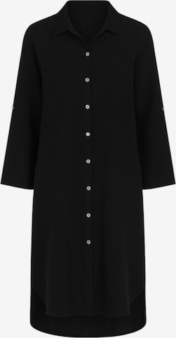 WENOR Blousejurk 'NURYA' in Zwart: voorkant