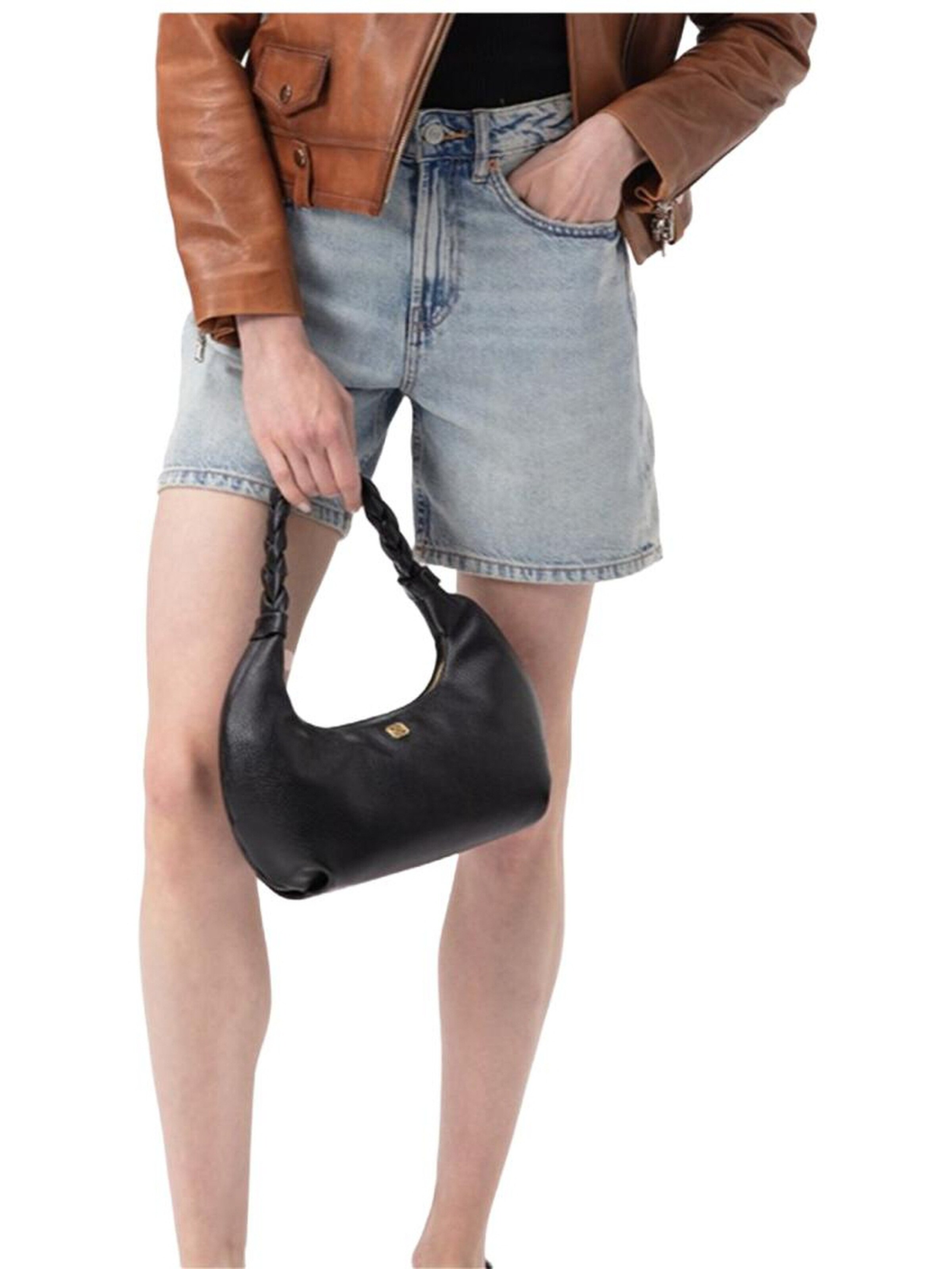 Desa Schultertasche 'Handtasche'‌‌‌‌‌‌ in Schwarz