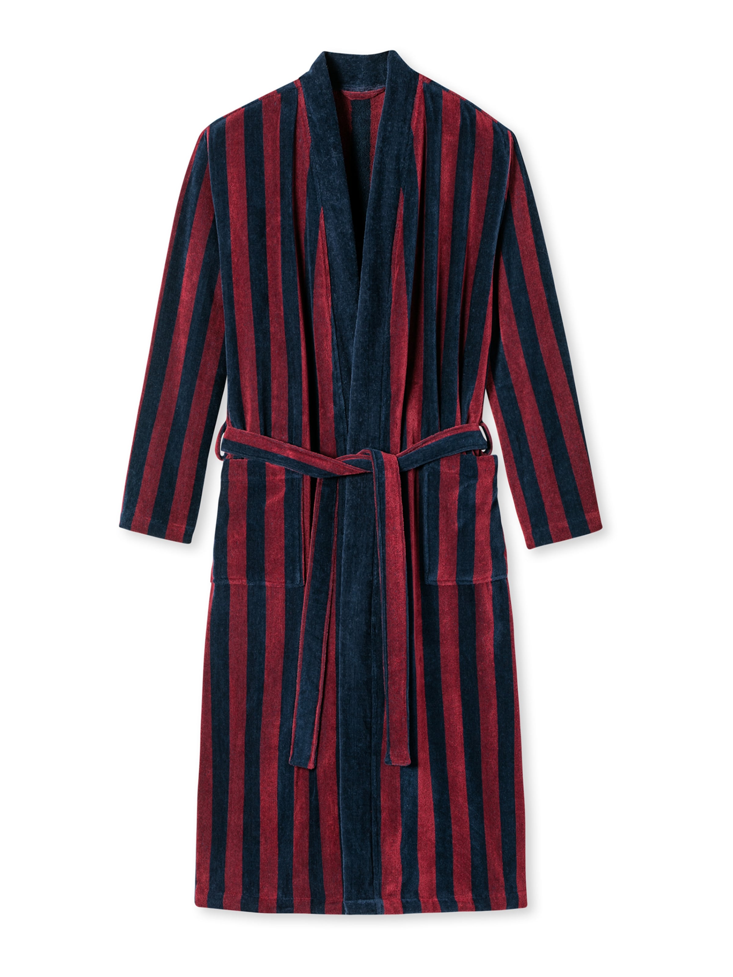 uncover by SCHIESSER Badjas lang  in Rood: voorkant