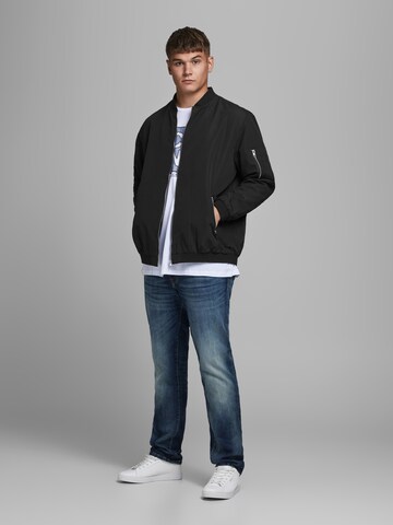 Veste mi-saison 'Rush' Jack & Jones Plus en noir