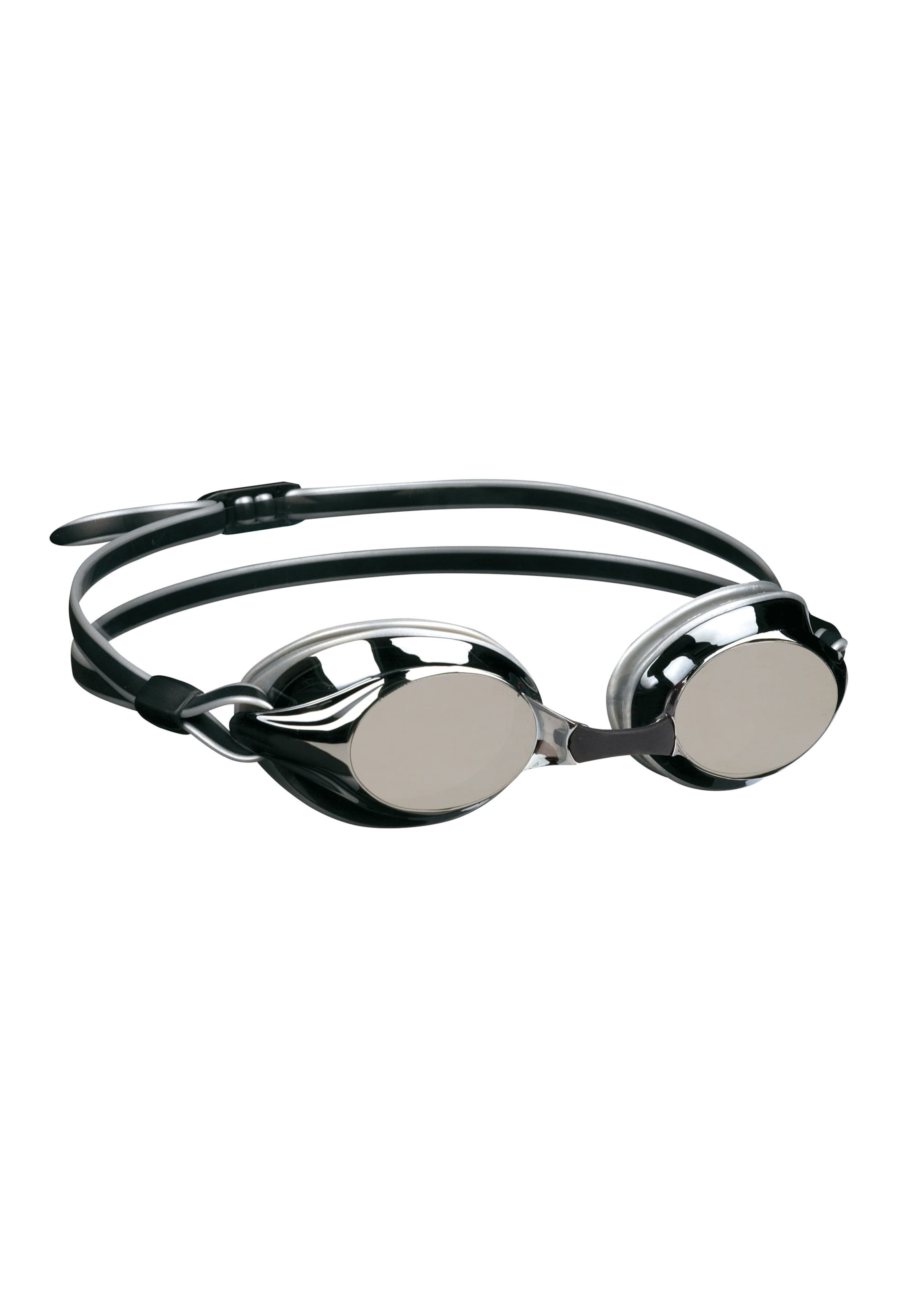 BECO the world of aquasports Schwimmbrille 'BOSTON MIRROR' in Silber: Vorderseite