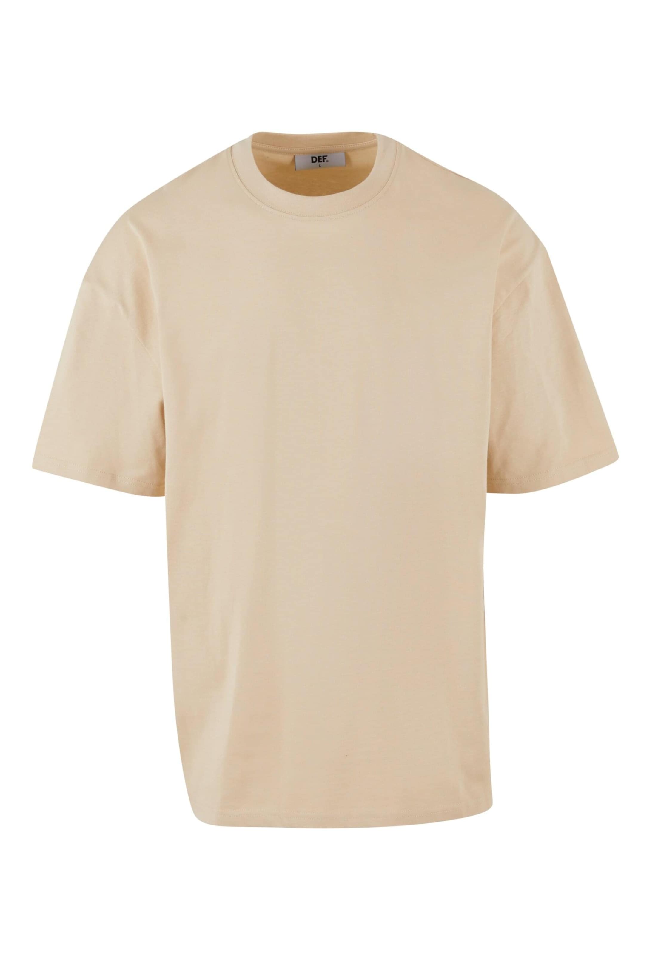 DEF Shirt in Beige: voorkant