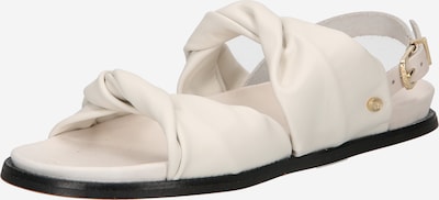 Sandale Fred de la BretoniÈre pe alb murdar, Vizualizare produs