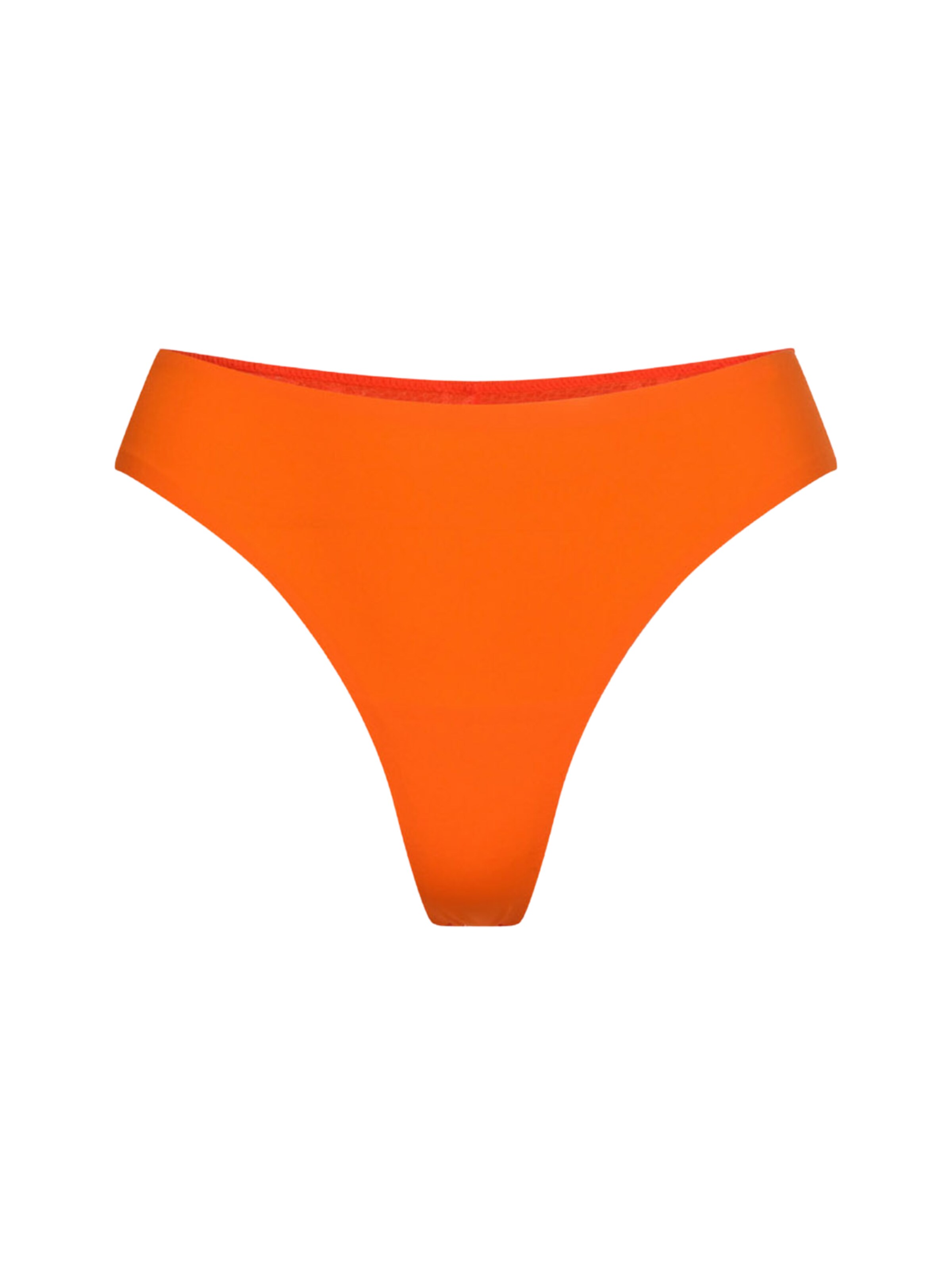cfab (formerly creamy fabrics) String 'Tanga mit Spitze'‌‌‌‌‌‌‌ in Orange: Vorderseite