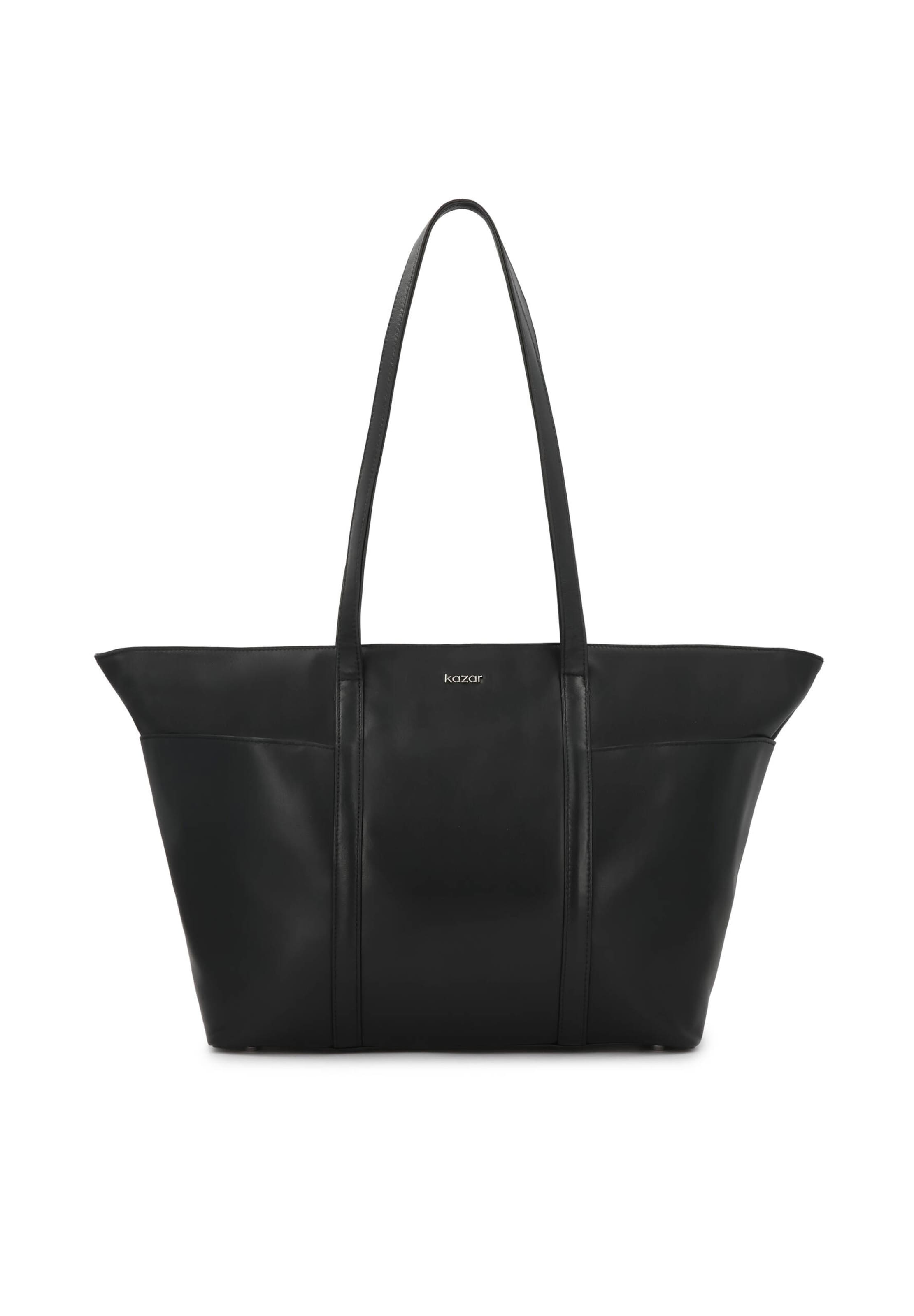 Kazar Shoppingväska i svart: framsida