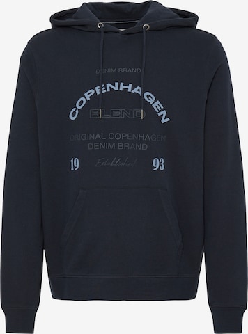 BLEND Sweatshirt 'BHKAREL' in Blau: Vorderseite