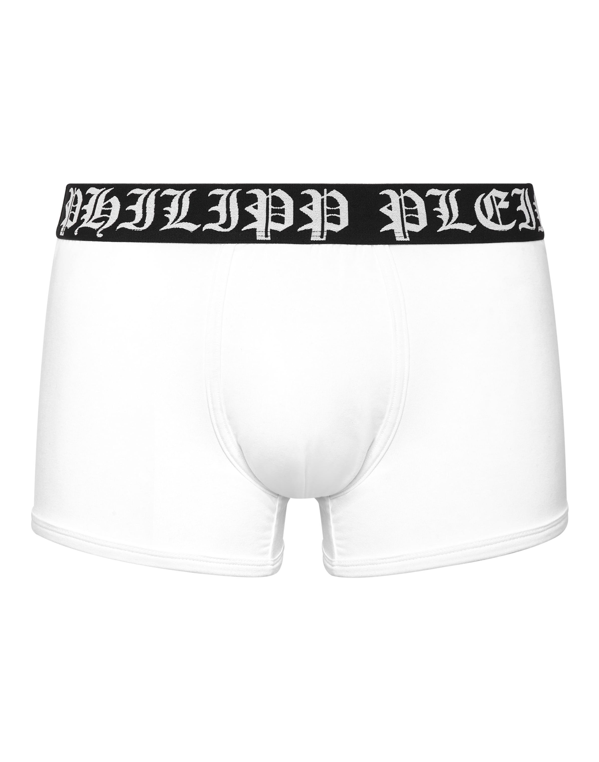 Philipp Plein Boxershorts in Wit: voorkant