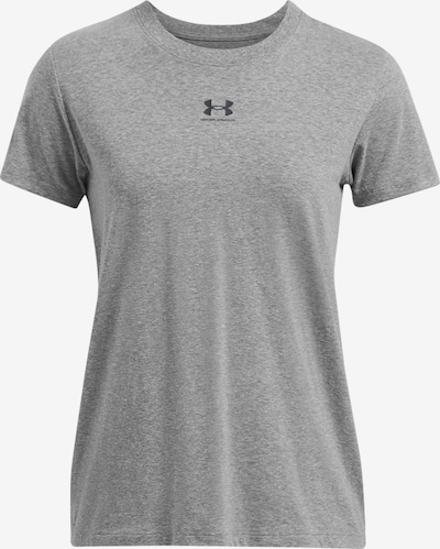 UNDER ARMOUR Toiminnallinen paita 'Rival Core' koossa XS värissä meleerattu harmaa / musta, Tuotenäkymä