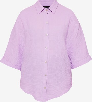 SASSYCLASSY - Blusa en lila: frente
