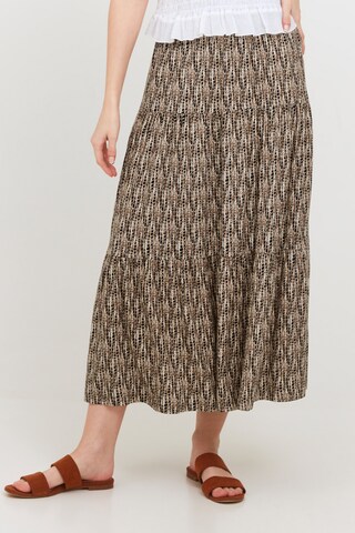 b.young Skirt in Beige: front