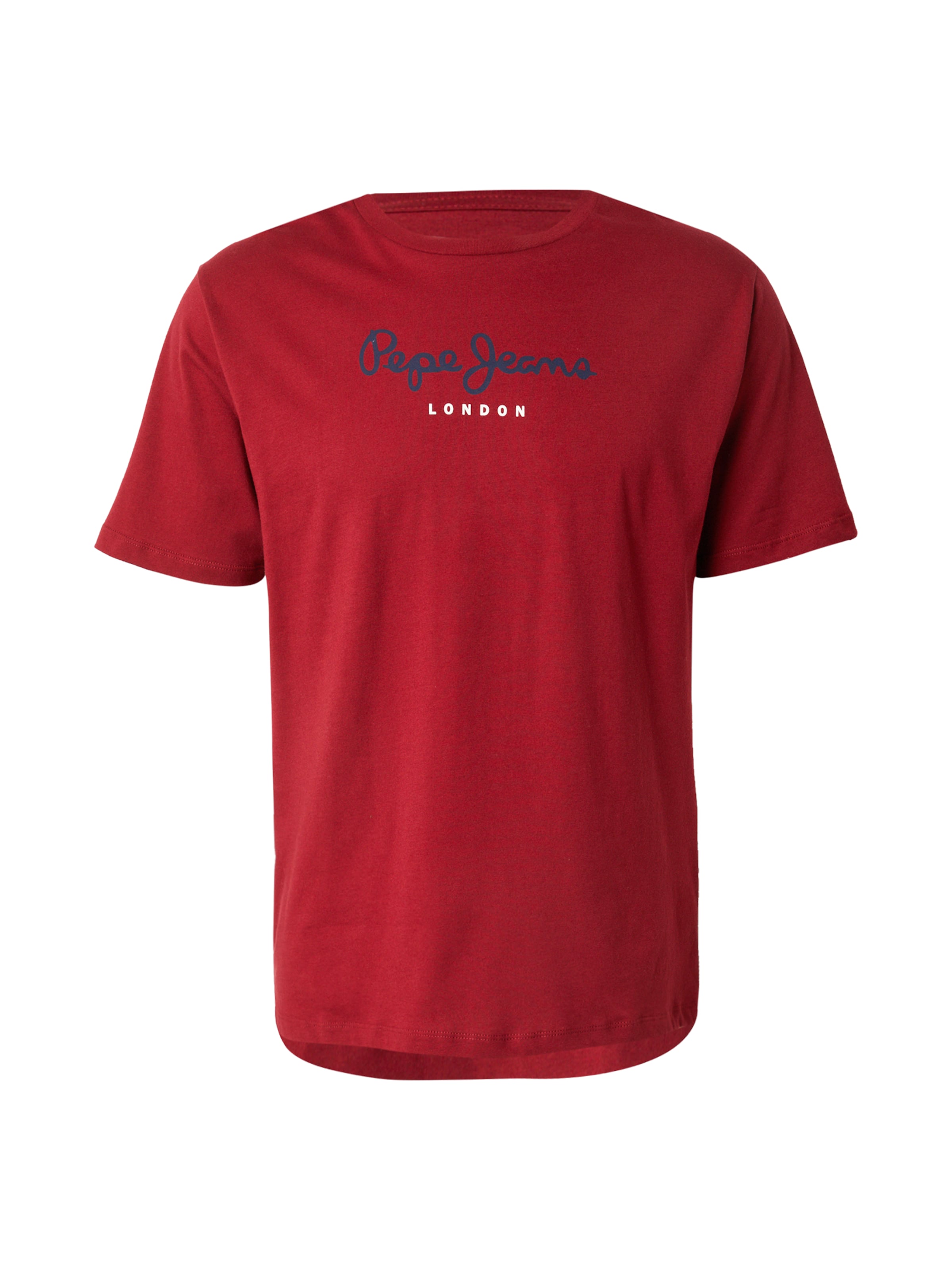 T-Shirt 'Eggo' Pepe Jeans en rouge : devant