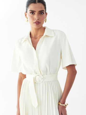 Willa Blusekjole 'Mckenzi' i beige