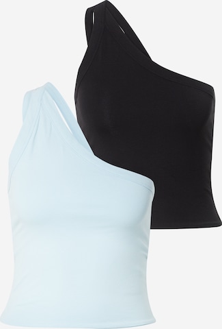 Cotton On - Top en azul: frente