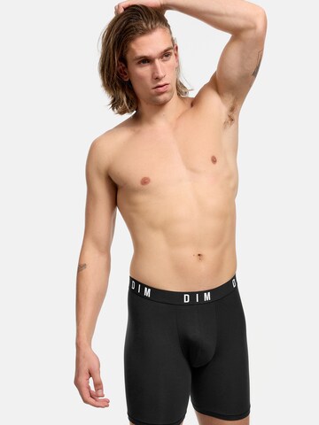Boxers DIM en noir : devant