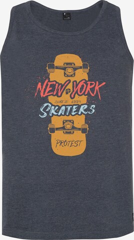 PROTEST Shirt 'ROSS' in Grey: front