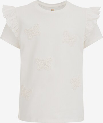 WE Fashion - Camiseta en blanco: frente