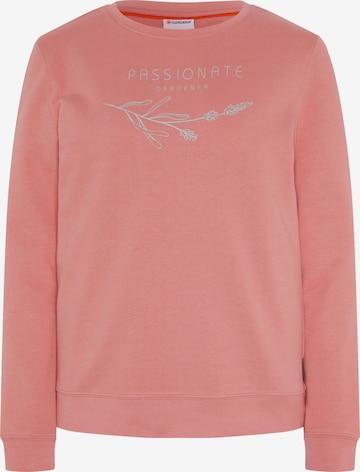 Gardena Sweatshirt in Pink: predná strana
