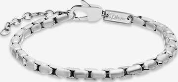 s.Oliver Bracelet 'The Basics' in Silver: front