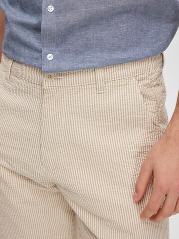 Regular Pantalon 'Pier' SELECTED HOMME en beige