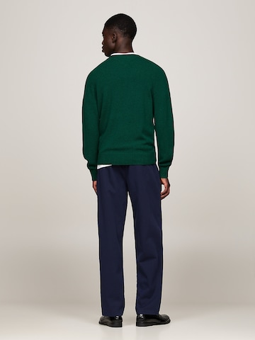 TOMMY HILFIGER Pullover in Grün