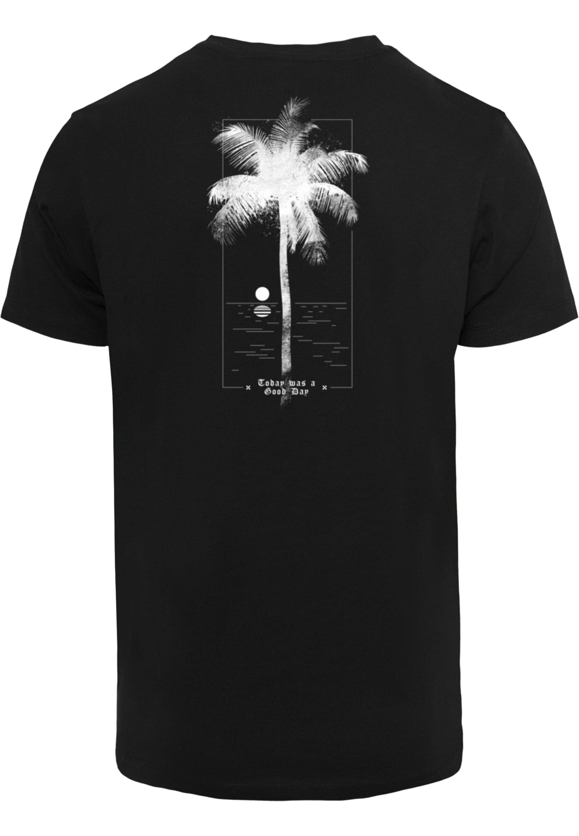 Mister Tee Shirt 'Good Day' in Black