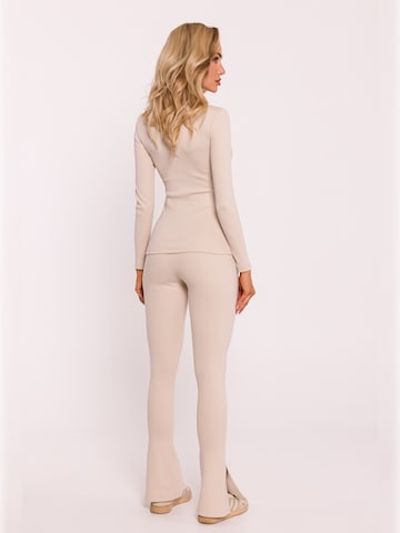 made of emotion Bluse in Beige