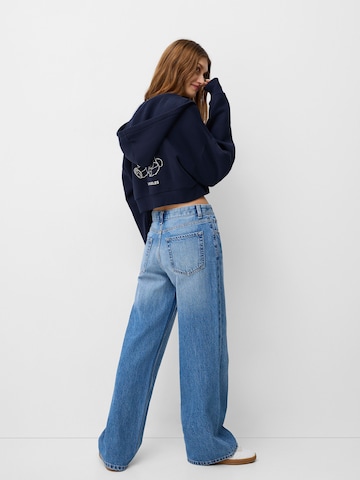 Giacca di felpa di Bershka in blu