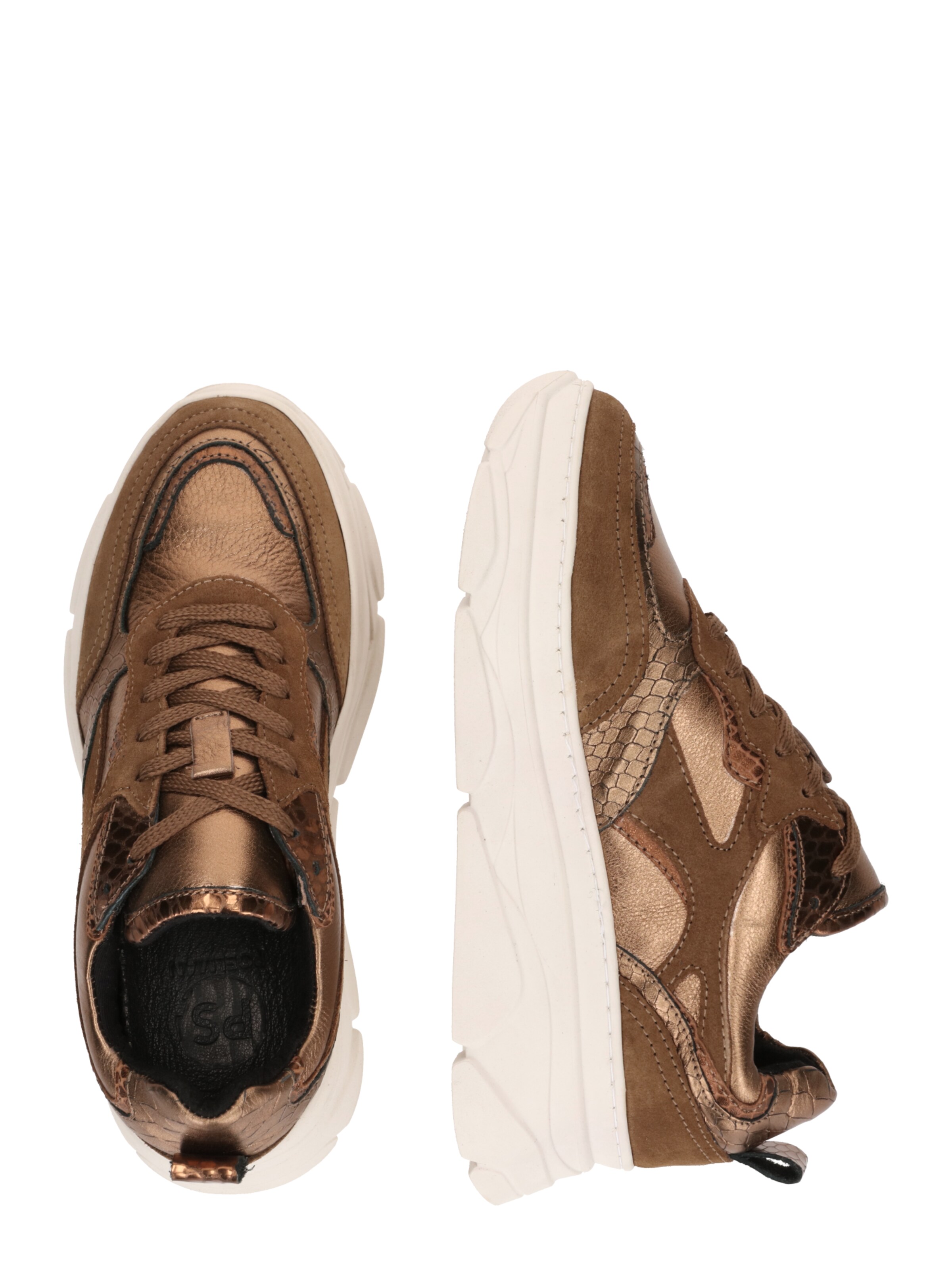 PS Poelman Sneaker in Braun: Seite