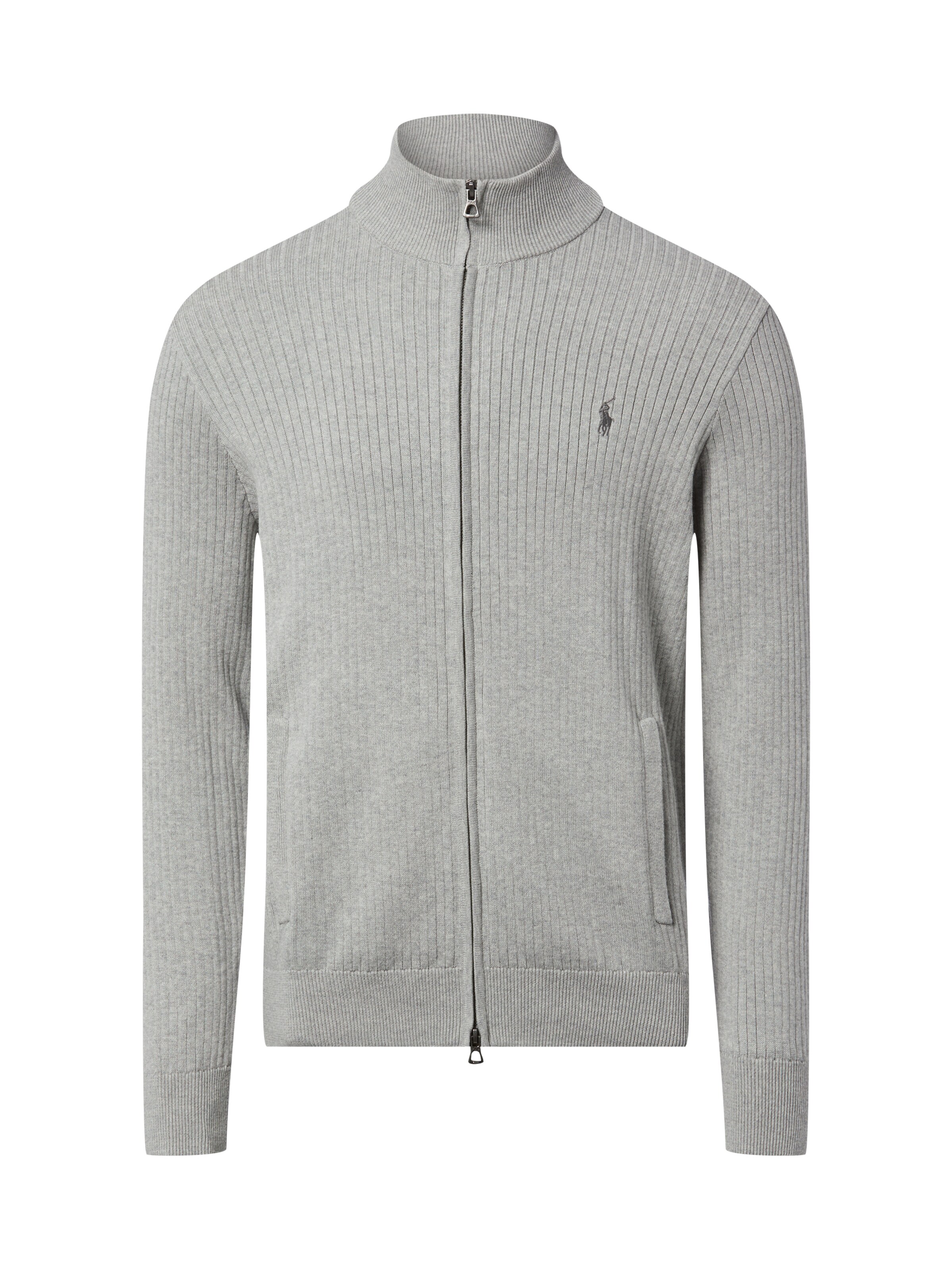 Polo Ralph Lauren Strickjacke in Grau: Vorderseite