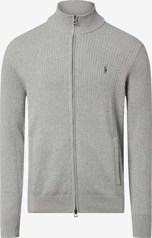 Vestes en maille Polo Ralph Lauren en gris : devant